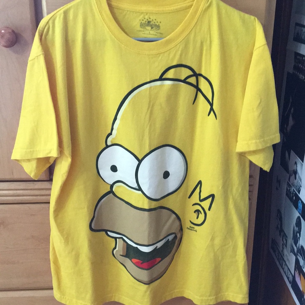 Homer Simpson Universal Studios Graphic Tee Shirt